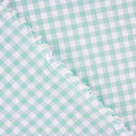Seersucker Plaid Soft Green - Ribes y Casals