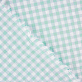 Seersucker Plaid Soft Green - Ribes y Casals