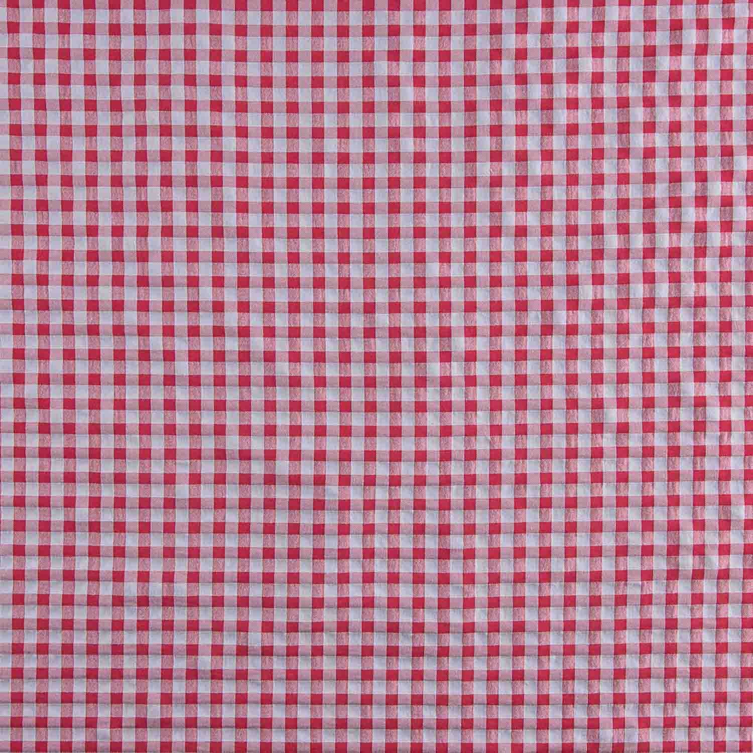 Seersucker mit rosa-blauen Vichy-Karos - Ribes y Casals