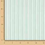 Bambula Cotton Stripes Grün und Weiß - Ribes y Casals