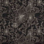 Schwarzer Baumwoll-Voile mit Stickerei - Ribes y Casals