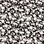 Schwarze Viskose mit Blumendruck - Ribes y Casals