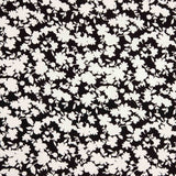 Schwarze Viskose mit Blumendruck - Ribes y Casals