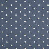 Chambray Baumwolle Stickerei Polka Dots - Ribes y Casals