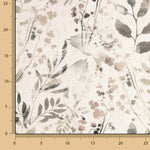 Leinen-Viskose-Reststück mit digitalem Blumenmuster – verschiedene Maße x Breite 140 cm - Ribes y Casals
