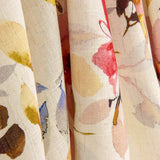 Retal Leinen mit Viskose Floraler Aquarelldruck - Verschiedene Größen x Breite 140 cm - Ribes y Casals