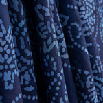 Gestrickte Baumwolle Batik Blau - Ribes y Casals