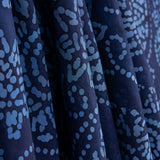 Gestrickte Baumwolle Batik Blau - Ribes y Casals