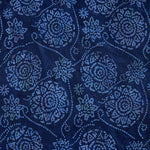 Gestrickte Baumwolle Batik Blau - Ribes y Casals