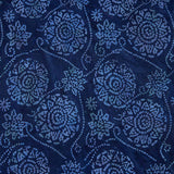 Gestrickte Baumwolle Batik Blau - Ribes y Casals