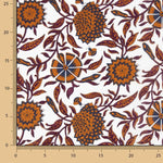 Popeline Baumwolle Jaipur Elfenbein - Ribes y Casals