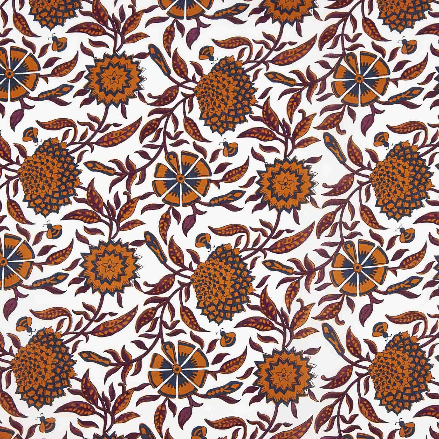 Popeline Baumwolle Jaipur Elfenbein - Ribes y Casals