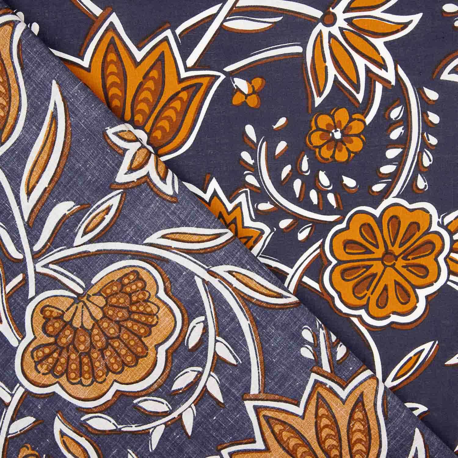 Jaipur Baumwolle Popeline Taupe - Ribes y Casals