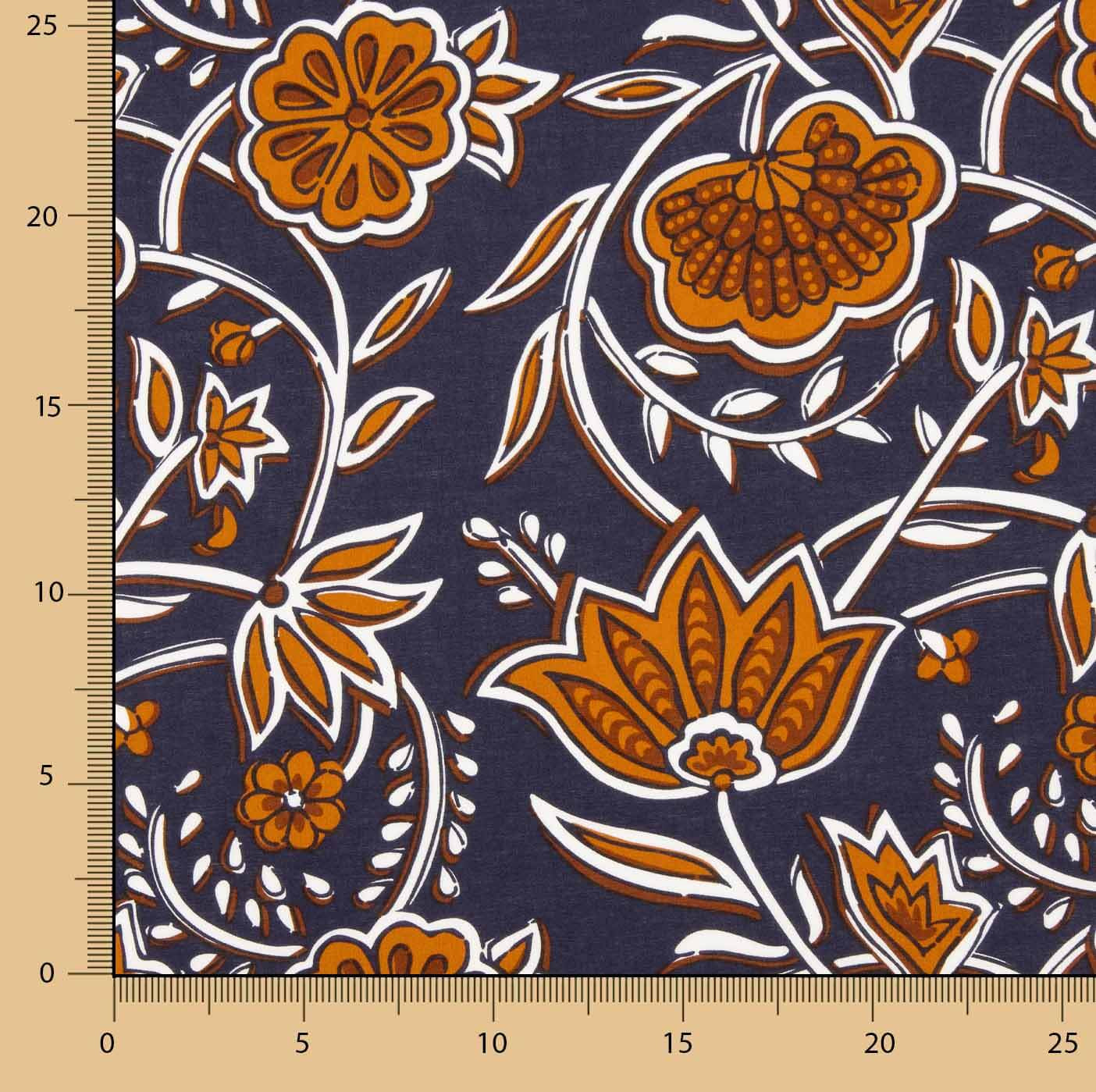 Jaipur Baumwolle Popeline Taupe - Ribes y Casals
