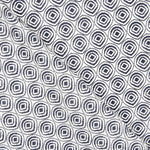 Popeline Baumwolle Jaipur Geo Navy Baumwolle - Ribes y Casals