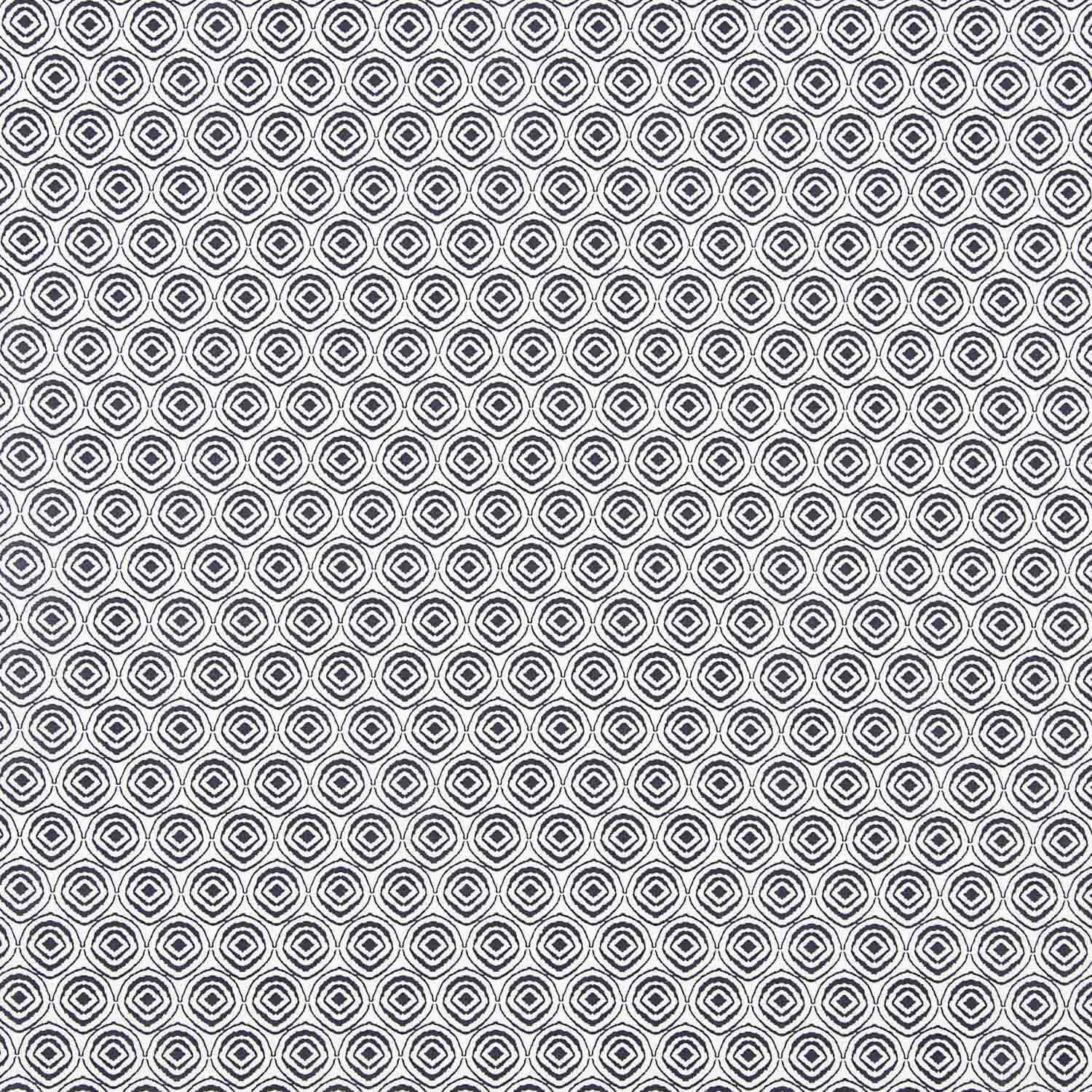 Popeline Baumwolle Jaipur Geo Navy Baumwolle - Ribes y Casals
