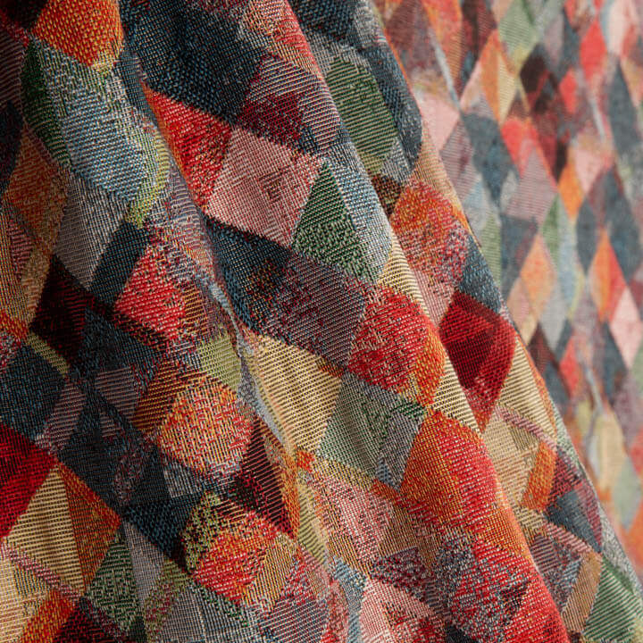 Mehrfarbiger geometrischer Gobelin-Patchwork - Ribes y Casals