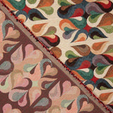 Retro-Mosaik-Wandteppich, mehrfarbig - Ribes y Casals