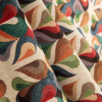 Retro-Mosaik-Wandteppich, mehrfarbig - Ribes y Casals
