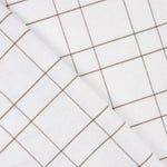 Tischwäsche Quadrate Brown Lines - Ribes y Casals