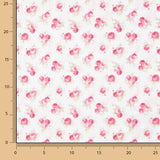 Perkal bedruckt Pink Gem - Ribes y Casals