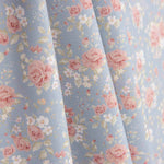Bedruckter Perkal Nuria Blau - Ribes y Casals