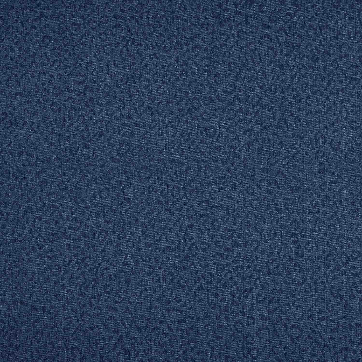 Indigoblaue Leopard Stretch Jeans - Ribes y Casals