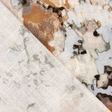Retal Leinen Viskose Abstrakt Matt Druck - Verschiedene Größen x Breite 140 cm - Ribes y Casals