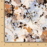 Retal Leinen Viskose Abstrakt Matt Druck - Verschiedene Größen x Breite 140 cm - Ribes y Casals