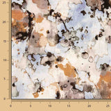 Retal Leinen Viskose Abstrakt Matt Druck - Verschiedene Größen x Breite 140 cm - Ribes y Casals