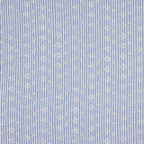 Blaue Streifen aus bestickter Baumwolle - Ribes y Casals