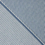 Indigoblau und weiß gestreifte Jeans - Ribes y Casals