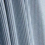 Indigoblau und weiß gestreifte Jeans - Ribes y Casals