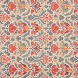 Floral Cotton Canvas Barock Rot und Blau - Ribes y Casals
