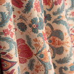 Floral Cotton Canvas Barock Rot und Blau - Ribes y Casals