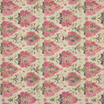 Canvas Cotton Floral Orna Rosa und Grün - Ribes y Casals