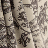 Segeltuch Baumwolle Botanical Botanical Print Braun - Ribes y Casals