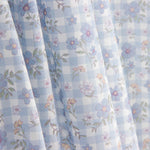 Baumwollpopeline Blue Cottage Meadow - Ribes y Casals