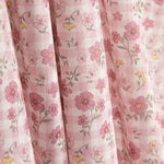 Popeline Baumwolle Rosa Cottage Meadow - Ribes y Casals