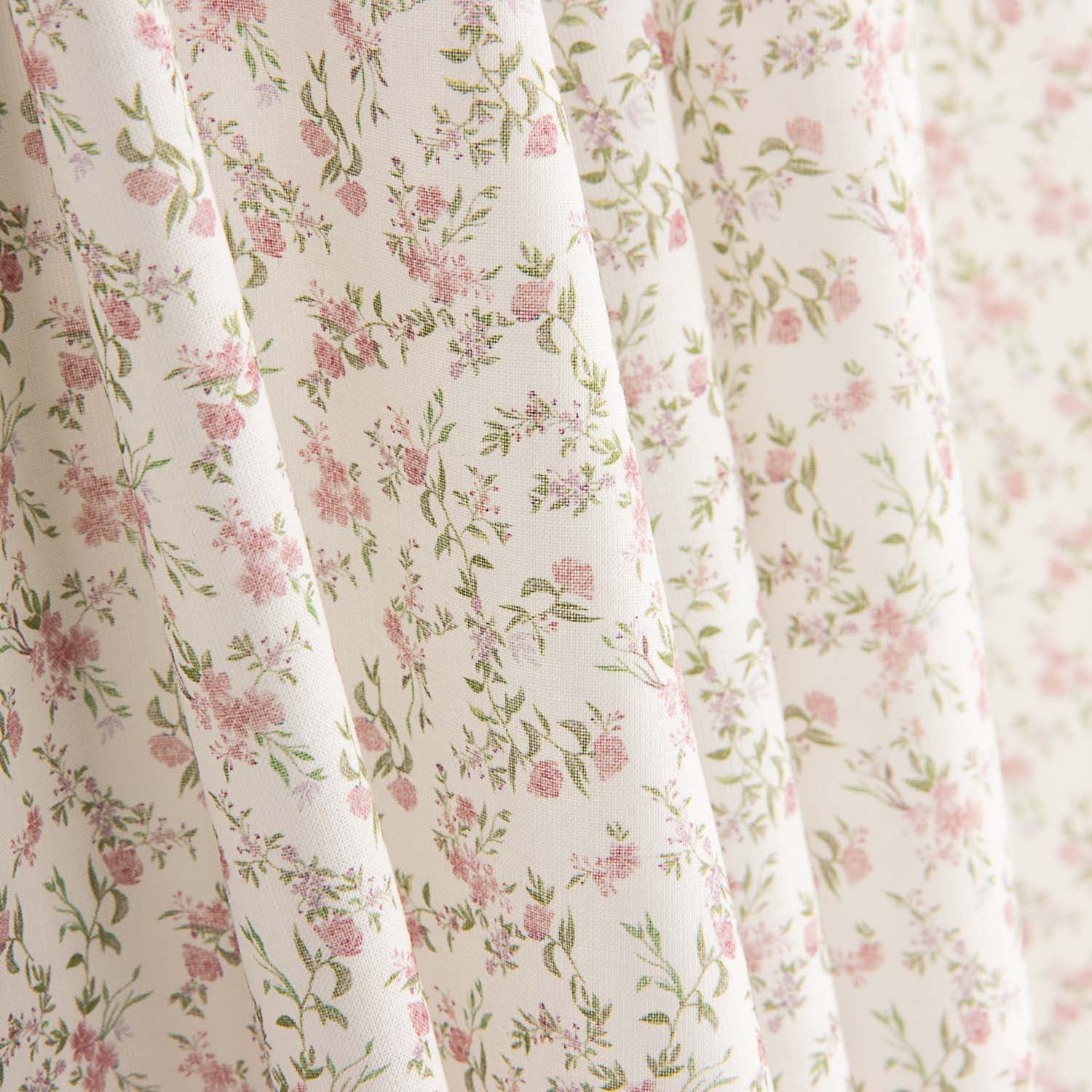 Popeline Baumwolle Rosa Blossom Breeze - Ribes y Casals