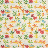 Baumwoll-Popeline Aloha Paradise Sun - Ribes y Casals