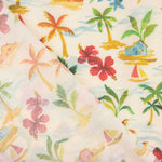 Baumwoll-Popeline Aloha Paradise Sun - Ribes y Casals