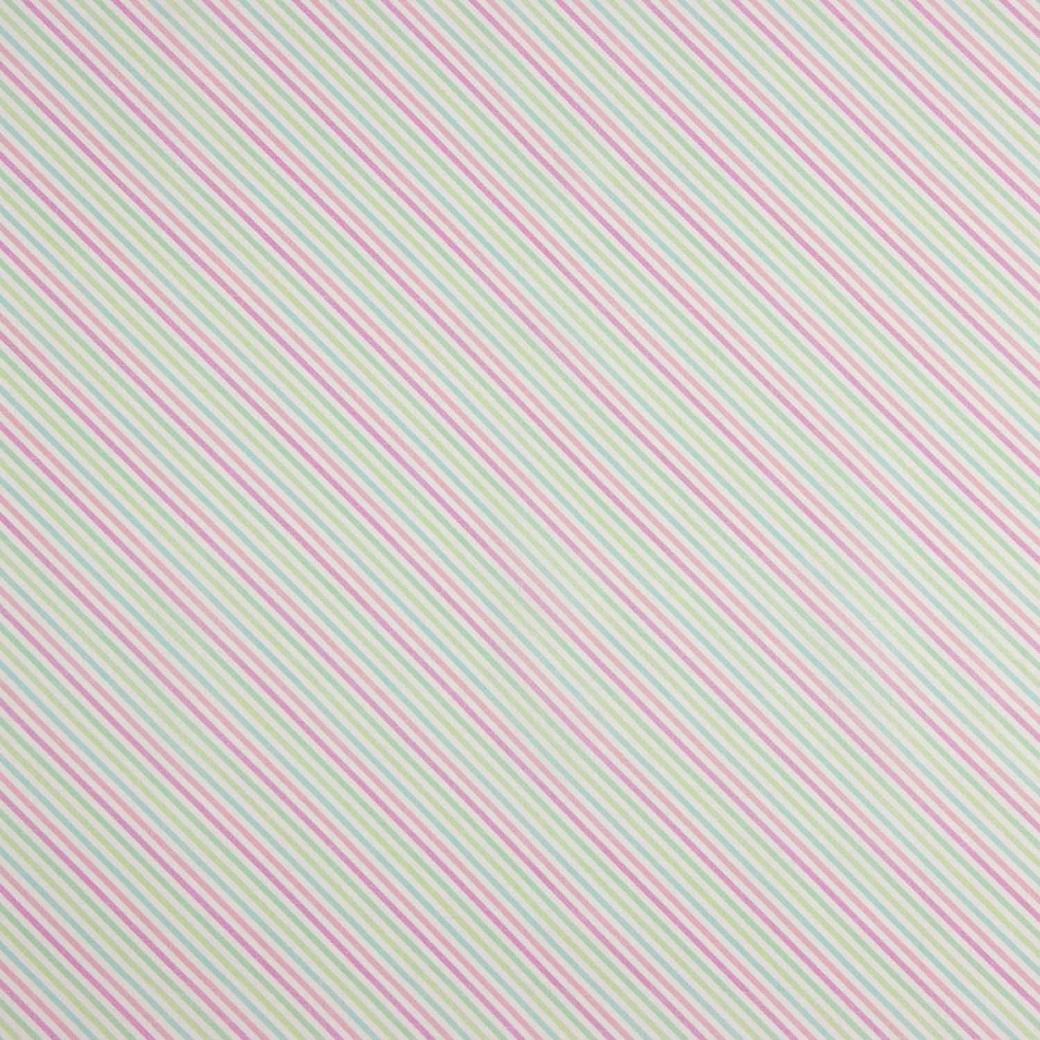 Candy Stripes Baumwoll-Popeline - Ribes y Casals