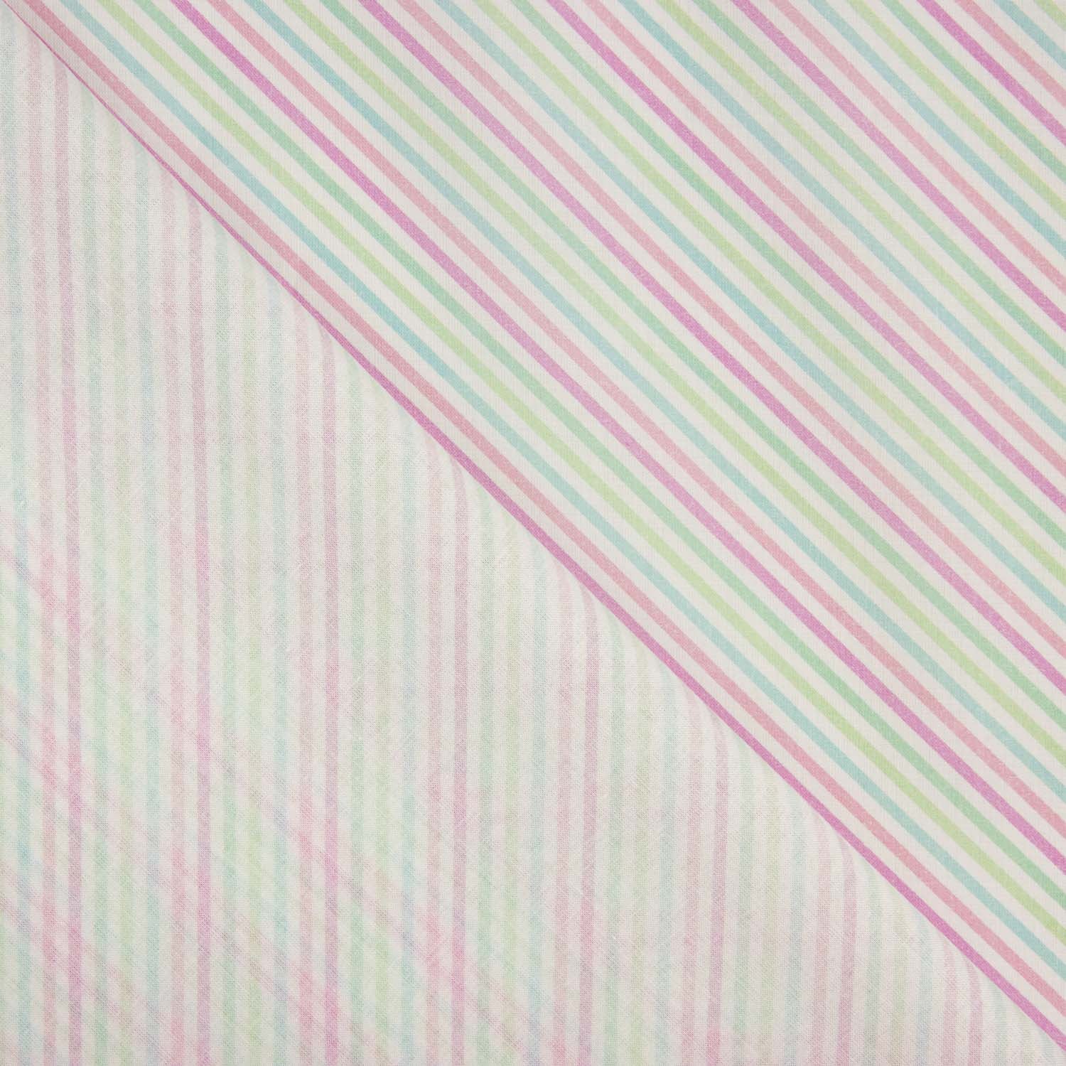 Candy Stripes Baumwoll-Popeline - Ribes y Casals