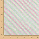 Candy Stripes Baumwoll-Popeline - Ribes y Casals