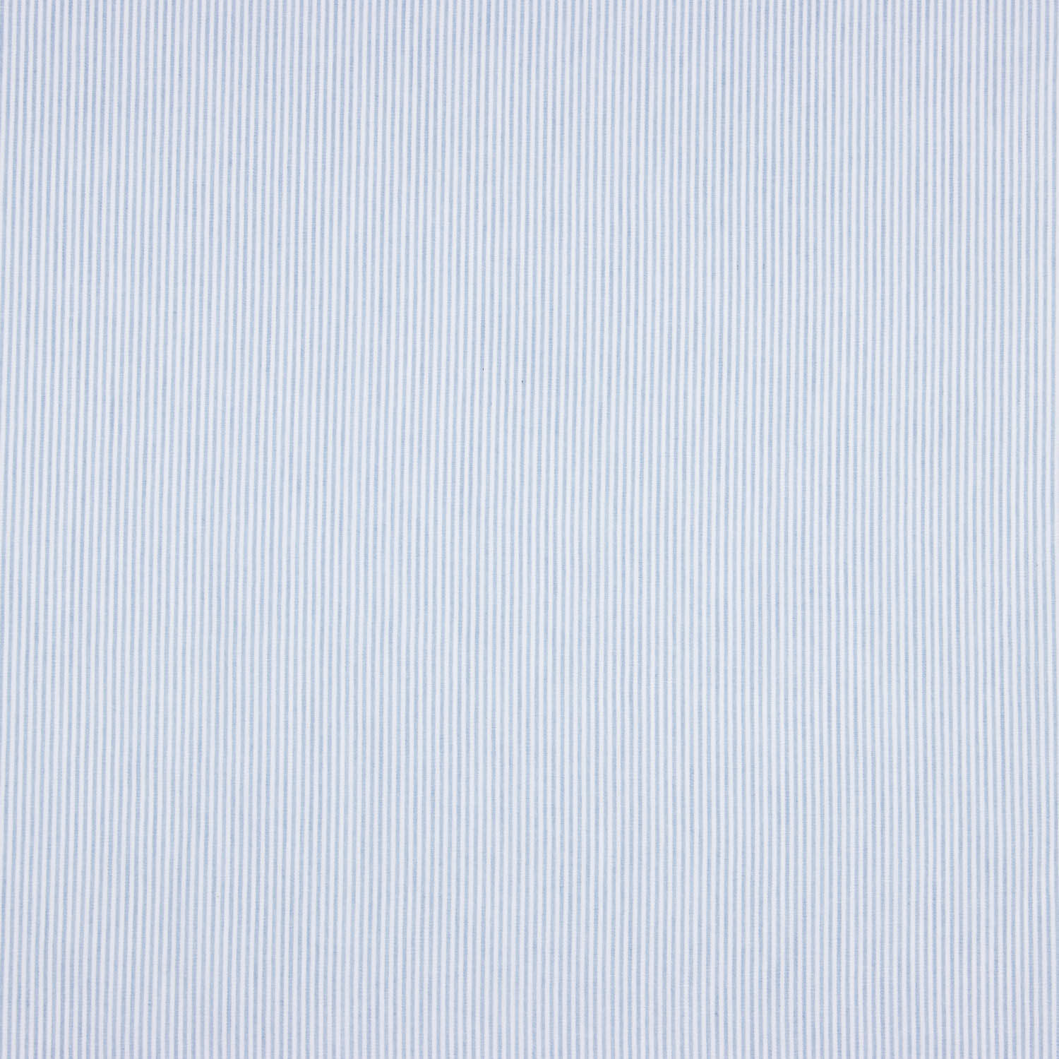 Feiner Baumwoll-Twill gestreift Mini-Streifen Hellblau - Ribes y Casals
