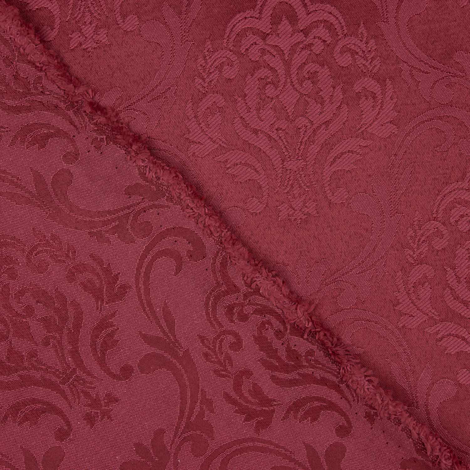 Canvas Jacquard Pompeya Bordeaux - Ribes y Casals