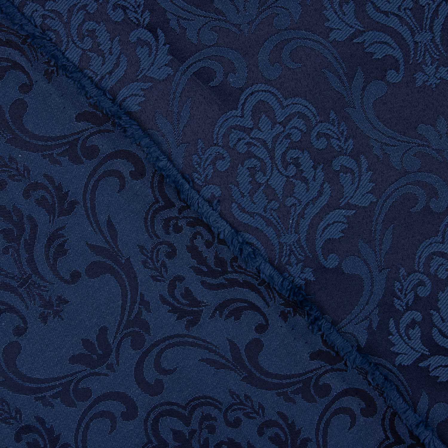 Pompeya Marineblaues Jacquard-Segeltuch - Ribes y Casals
