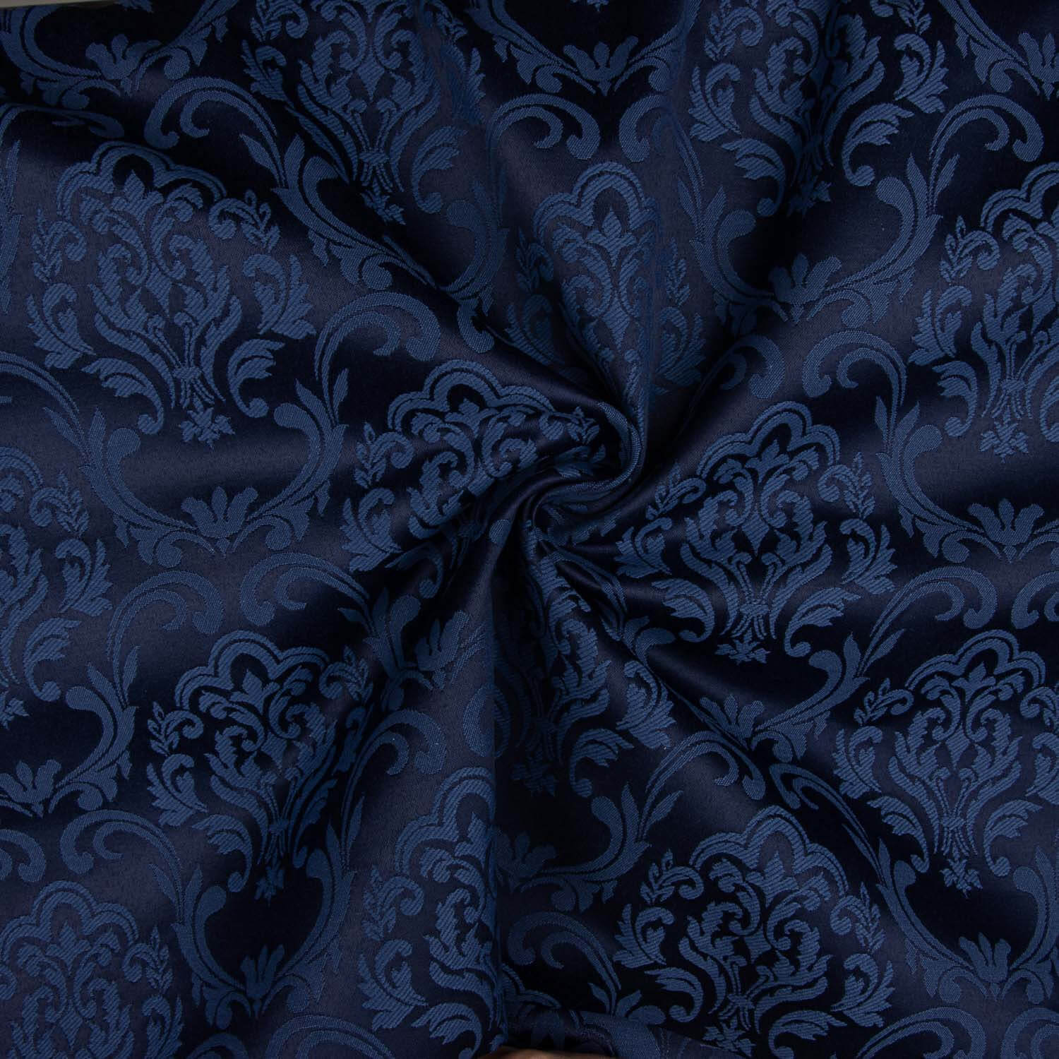 Pompeya Marineblaues Jacquard-Segeltuch - Ribes y Casals