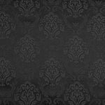 Jacquard-Leinwand Pompeya Schwarz - Ribes y Casals
